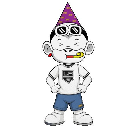 La Kings Sticker by Zhot