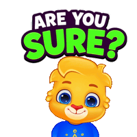 Serious For Real Sticker by Lucas and Friends by RV AppStudios