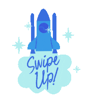 canva new post swipe up arrow peace Sticker