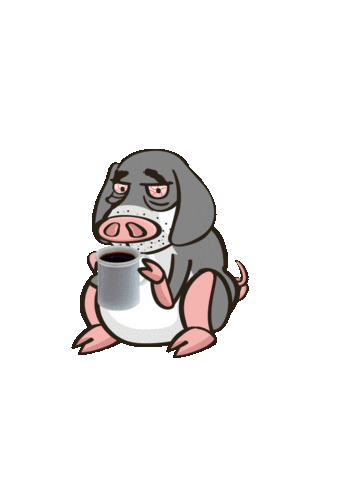 Tired Coffee Sticker by "Tut Gut" - Gesundheitsvorsorge