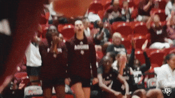 College Basketball GIF by Texas A&M Athletics