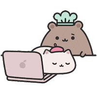 Sleepy Office Sticker
