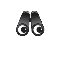 Binoculars Neighborhood Sticker by A&E