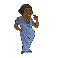 MegaGeex no girlpower womenempowerment blackwomen Sticker