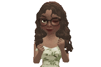 Girl Sticker