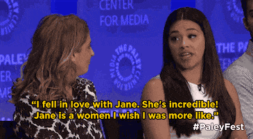jane the virgin GIF by The Paley Center for Media