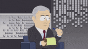 paper chair GIF by South Park 