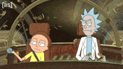 Screaming Rick And Morty GIF by Adult Swim