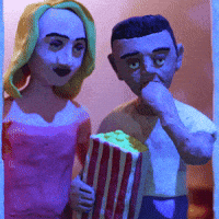Here We Go Popcorn GIF by GUNSHIP