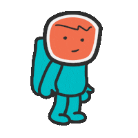 Space Planet Sticker by Kozmo