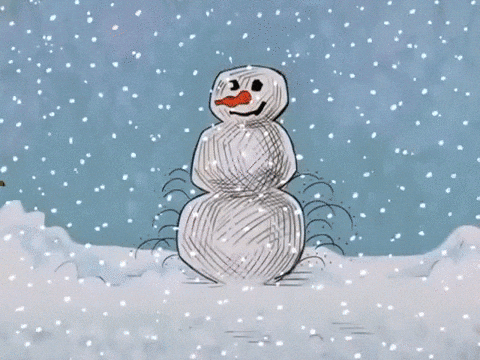 Charlie Brown Snowman GIF by Peanuts