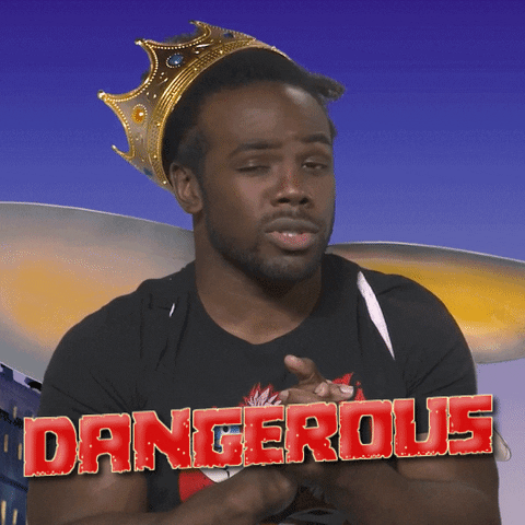 Xavier Woods Austin GIF