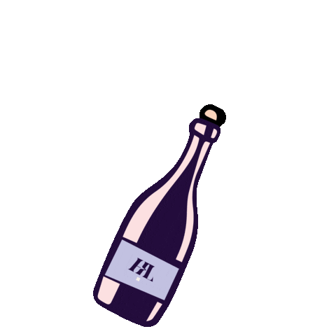 Wine Celebrate Sticker by Hey Lita