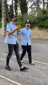 Surprise Police GIF by DanceCode