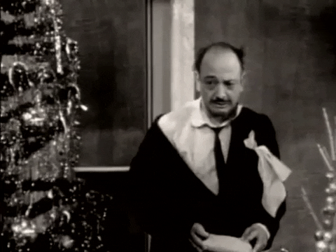 fallwestmike giphygifmaker christmas christmas shopping jack benny GIF