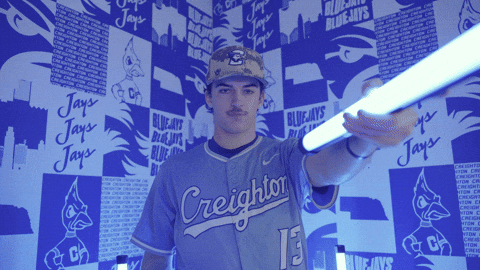 Creighton Bluejays Baseball GIF by Creighton University Athletics