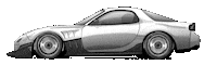 Sports Car Mazda Sticker