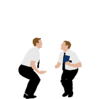 high five andrew rannells Sticker by The Book of Mormon