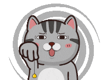 Cat Hypnosis Sticker by VITA VITA ‧ 塔仔不正經