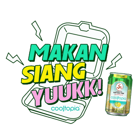 capkakitigaid giphyupload lunch lemon lime Sticker