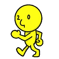 Cartoon Smile Sticker