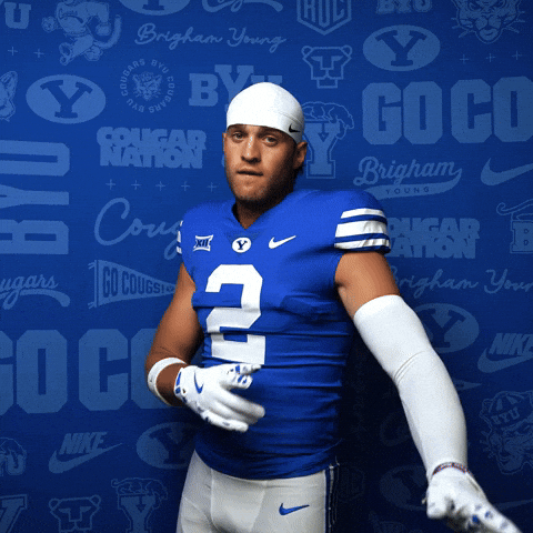 College Football Go Cougs GIF by BYU Cougars