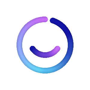 Vasavastudio giphyupload smile gradient flexicono Sticker