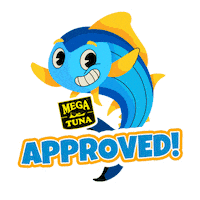 Mama Tuna Sticker by megasardines