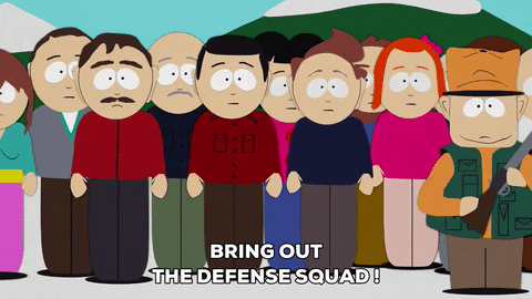 guns squad GIF by South Park 