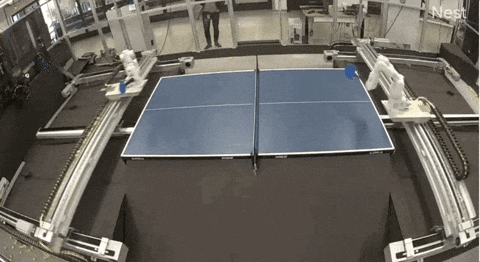 PopularScience giphyupload robot table tennis GIF