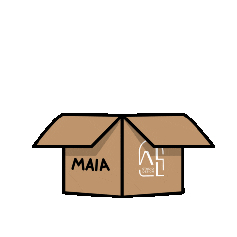 AllStudio giphyupload dog caixa maia Sticker