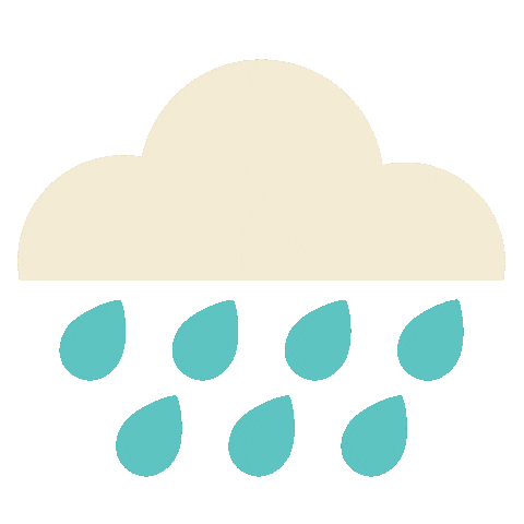 ScatterbrainStudiosLtd giphyupload rain weather cloud Sticker