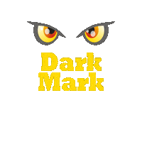 dark-mark logo drop dropshot dark mark Sticker