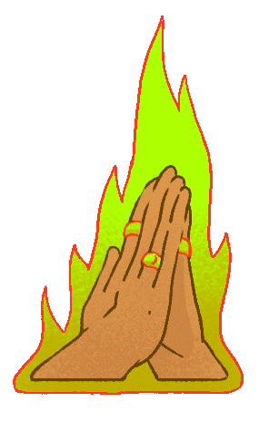 Hands Sticker by Davilorium