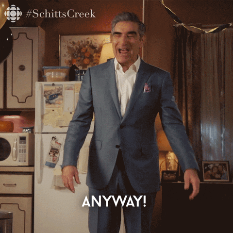 quit while youre ahead schitts creek GIF by CBC