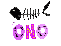 Pink Fish Sticker