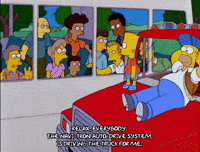 Season 10 Ride GIF by The Simpsons