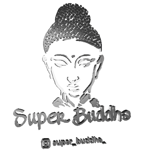 Buddha Sticker by circo quimera