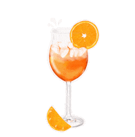 Summer Cocktail Sticker by KolibriDesign by Tamy