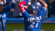 High Five Regular Season GIF by MLB