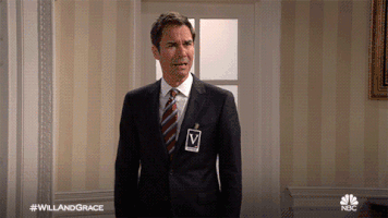 eric mccormack nbc GIF by Will & Grace