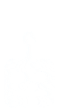 RoboKiller cool white black peace Sticker