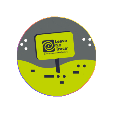 LeaveNoTrace  Sticker