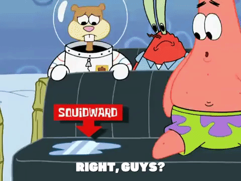 season 8 frozen face-off GIF by SpongeBob SquarePants