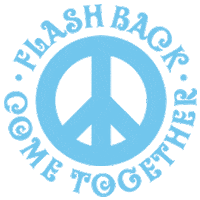 flashbacksalou dance flower power club Sticker