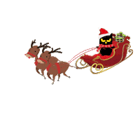 Christmas Owl Sticker by GUARANA
