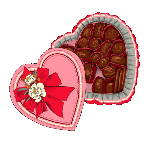 Valentines Day Eating Sticker by Made590