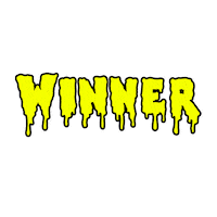 Winner Sticker by Big Fang Collective