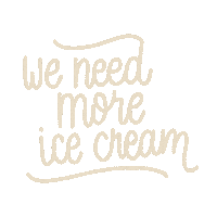 Ice Cream Words Sticker