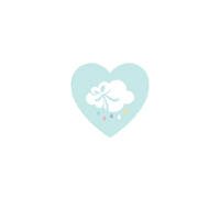 Cloud Love Sticker by ChubbeeCloud
